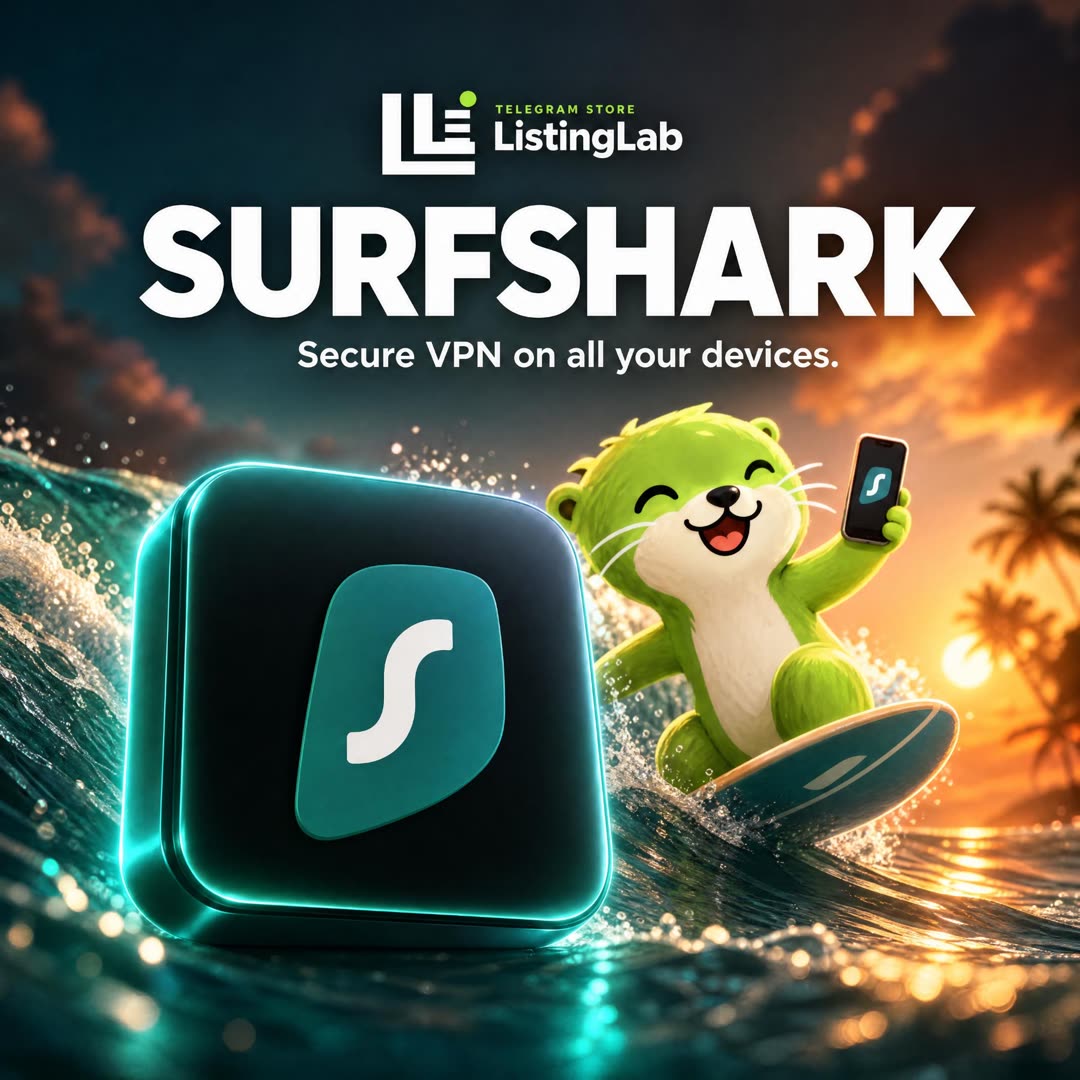 Surfshark VPN - 2 Month Trial (redeem code)