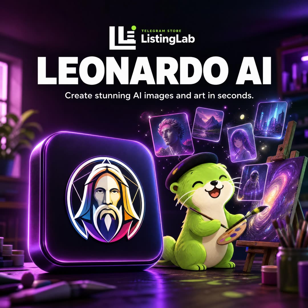 Leonardo AI Essential - 1 Month (8,500 tokens)